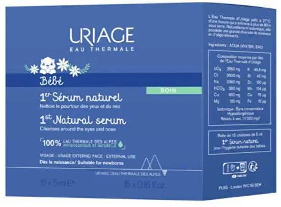 Uriage Bébé 1st Natural Serum 15 x 5 ml