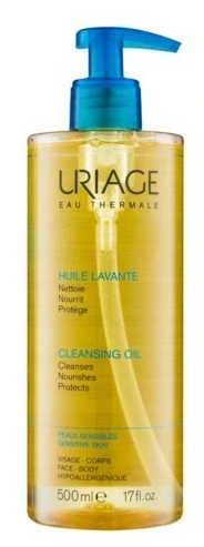 Uriage Cleansing Oil dušo aliejus moterims, 500 ml