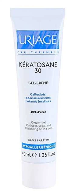 Uriage Kératosane 30 Kreminis-Gel gelis-kremas kūno odai, 75 ml