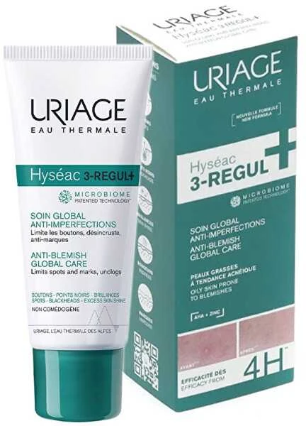 Uriage Hyseac 3-Regul Global Skin-Care veido kremas 40ml