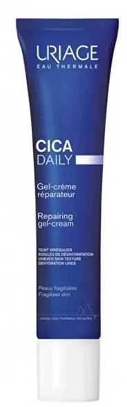 Uriage Bariéderm CICA Daily Gel-Kreminis drėkinamasis veido kremas pažeistai odai, 40 ml