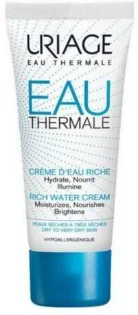 "Uriage Eau Thermale Rich Vanduo Kreminis" Drėkinantis kremas 40ml