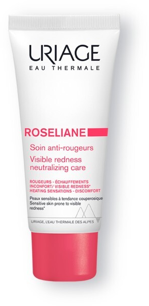 "Uriage Roséliane" kremas nuo raudonio 40ml