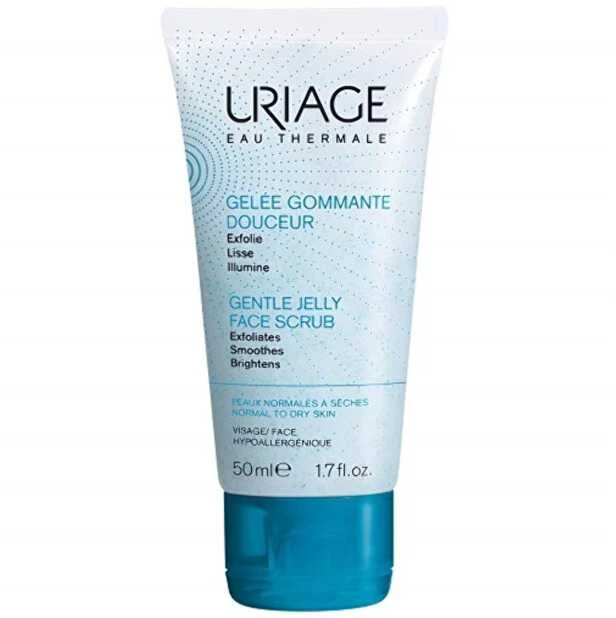 Uriage Gentle Jelly Peeling gelinis veido šveitiklis, 50 ml