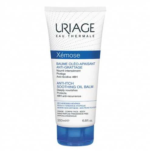 Uriage Xémose Anti-Itch Soothing Body Balm raminamasis balzamas nuo niežėjimo, 200 ml