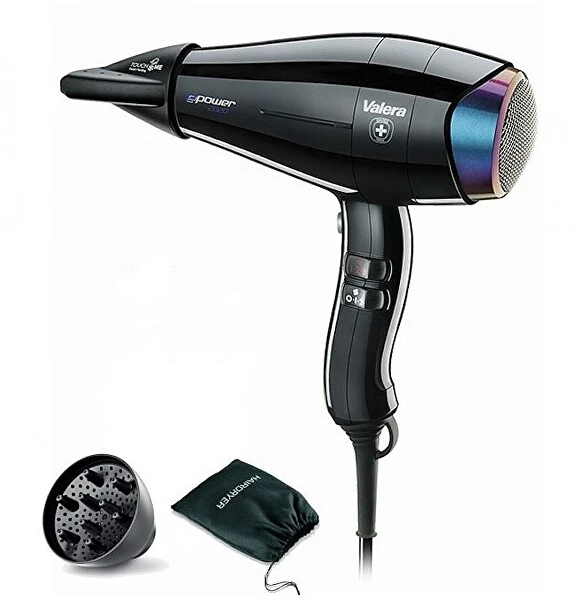 Ligo Electric VALERA EP2020 eQ RC D BL juodas Plaukų džiovintuvas