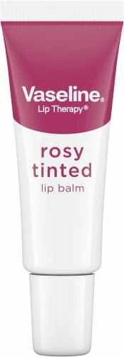 Vaseline Lip Therapy Rosy Tinted Lūpų balzamas Tube Lūpų balzamas moterims, 10 g
