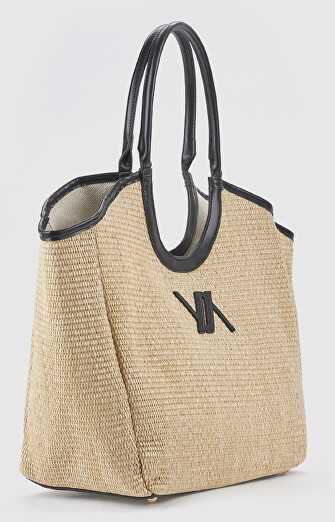 Verde Women's 2-in-1 handbag 16-8490 juodas