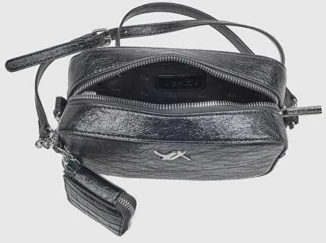 Verde Women's 2-in-1 crossbody bag 16-7924 juodas