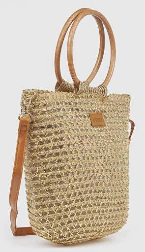 Verde Women's handbag 48-0345 auksinis