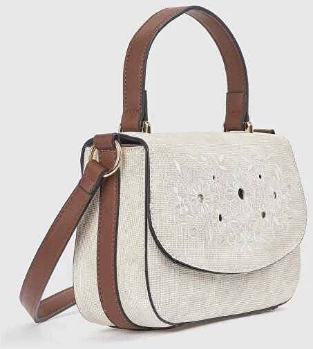 Verde Women's handbag 16-8606 ivory