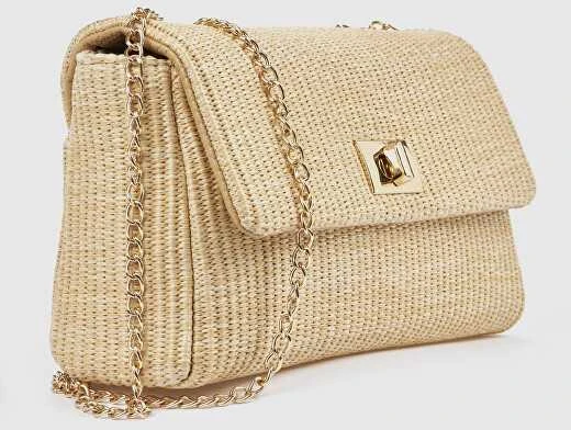 Verde Women's crossbody bag 01-2080 beige