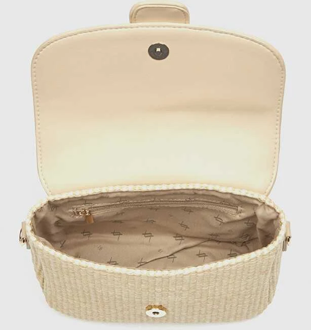 Verde Women's crossbody bag 01-2077 beige