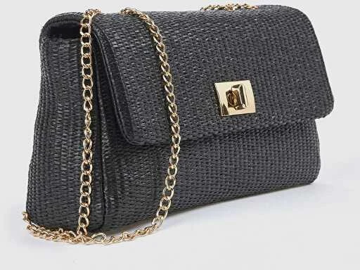 Verde Women's crossbody bag 01-2080 juodas
