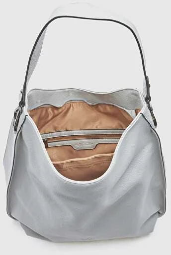 Verde Women's Hobo Handbag 16-8515 pilkas