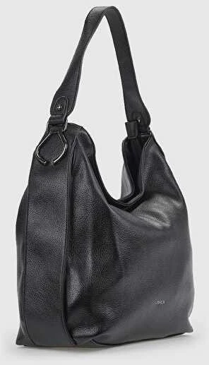 Verde Women's Hobo Handbag 16-8515 juodas