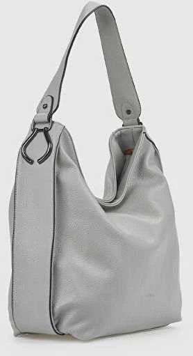 Verde Women's Hobo Handbag 16-8515 pilkas