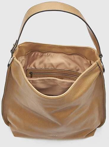 Verde Women's Hobo Handbag 16-8515 camel