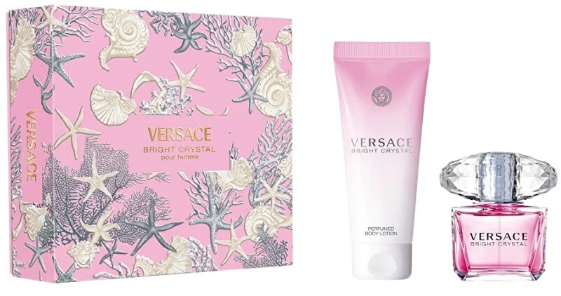 Kvepalų rinkinys moterims Versace Bright Crystal (EDT, 90 + kūno losjonas, 100 ml)