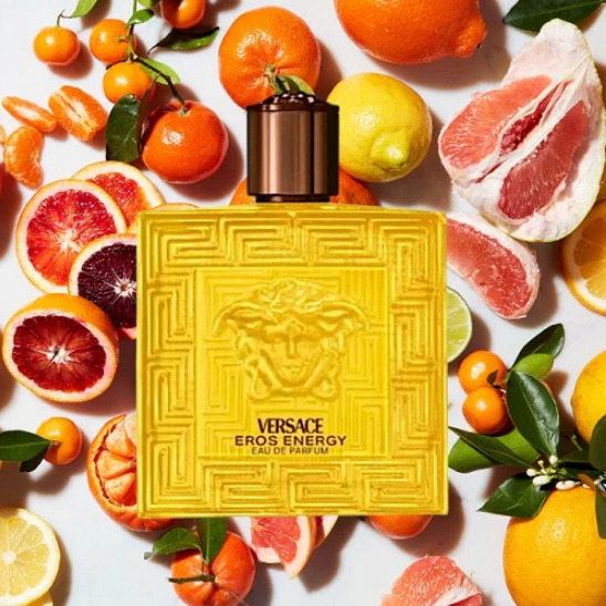 Kvepalų rinkinys vyrams Versace Eros Energy (EDP, 100 ml + dušo želė, 150 ml + EDP, 5 ml)