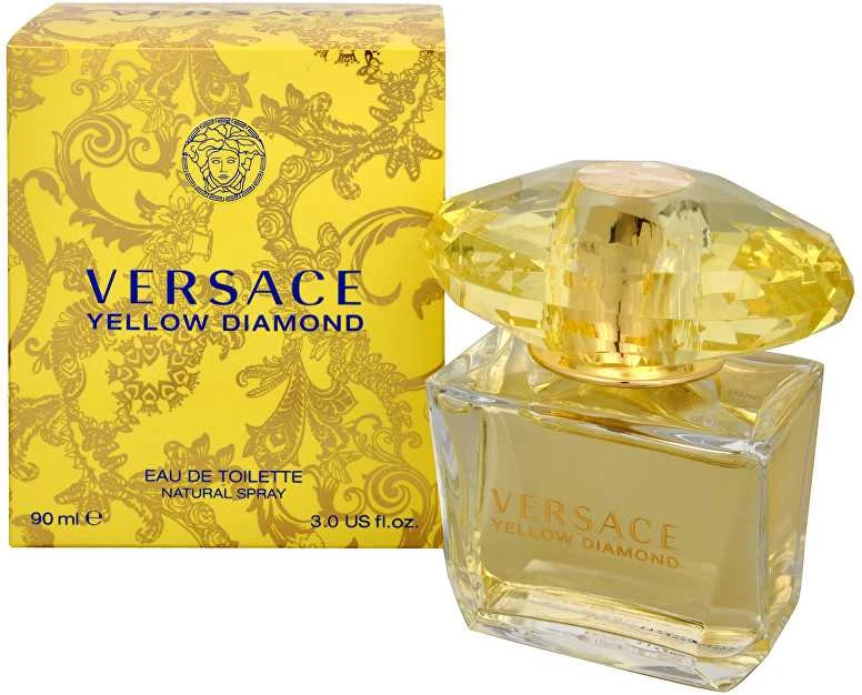 Kvepalai moterims Versace Yellow Diamond EDT, 90 ml