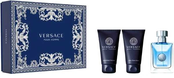 Versace Pour Homme - EDT 50 ml + dušo želė 50 ml + aftershave 50 ml