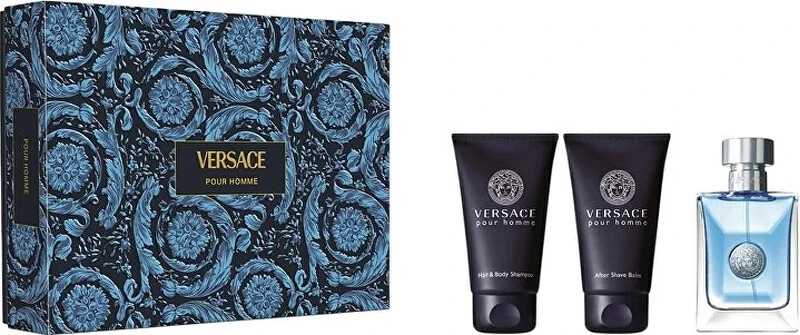 Versace Pour Homme - EDT 50 ml + dušo želė 50 ml + aftershave 50 ml
