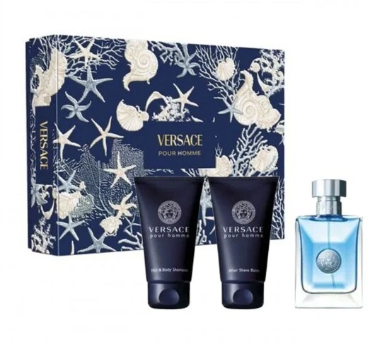 Versace Pour Homme - EDT 50 ml + dušo želė 50 ml + aftershave 50 ml