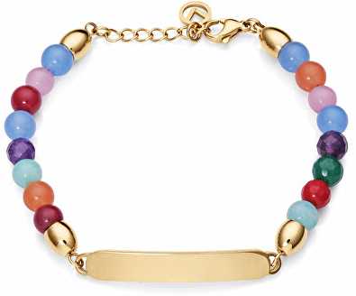 VICEROY Bracciale Donna Mod. KISS 75015P01017 – Metallo Oro Con Zirconi – Autoregolabile