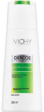 Vichy Dercos Nuo pleiskanų Dry Hair Dermatological Šampūnas Refill šampūno pleiskanojančiai, sausai galvos odai papildymas, 390 ml