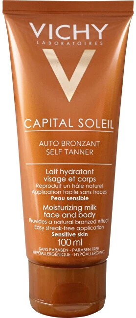 "Vichy Idéal Soleil" savaiminio įdegio pienelis 100ml