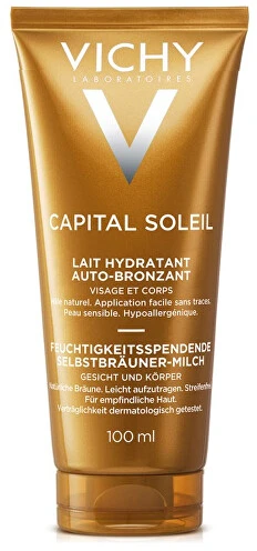 "Vichy Idéal Soleil" savaiminio įdegio pienelis 100ml
