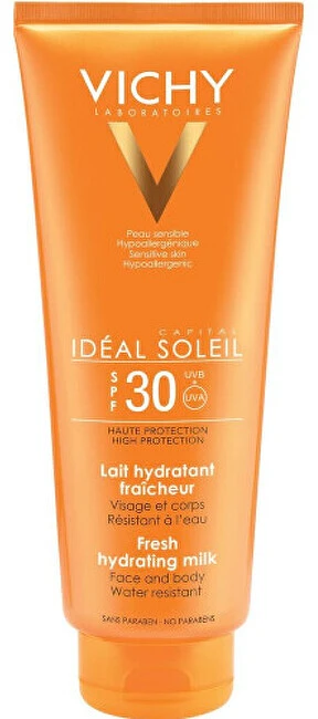 "Vichy Idéal Soleil" apsauginis veido ir kūno pienelis nuo saulės Spf30 300ml