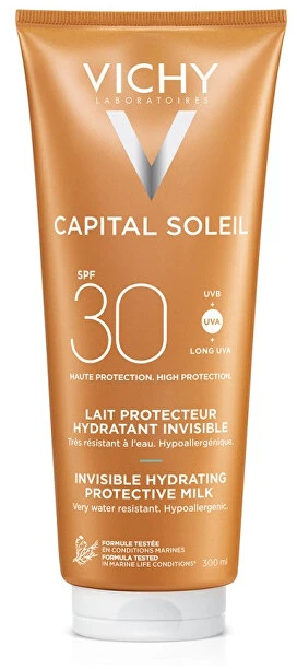 "Vichy Idéal Soleil" apsauginis veido ir kūno pienelis nuo saulės Spf30 300ml