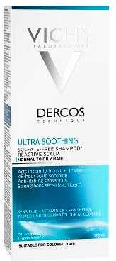 L'Oreal "Vichy Dercos Ultra Smoothing Šampūnas" glotninantis šampūnas 200ml