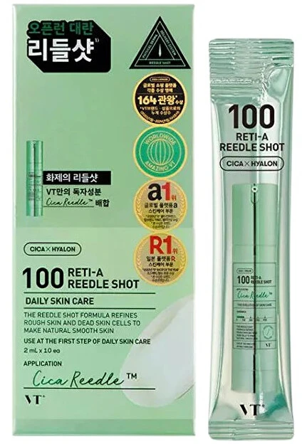 Vt Cosmetics Veido serumas VT 100 Reti-A Reedle Shot 10x2ml