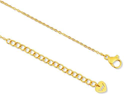 Vuch Beautiful auksinis-plated pakabukas Heart Emery Gold