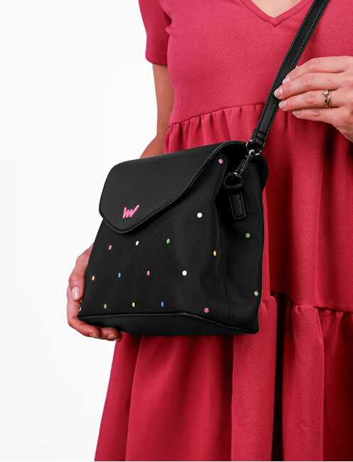 Vuch Dámská crossbody kabelka Byrsa Dotty Juodas