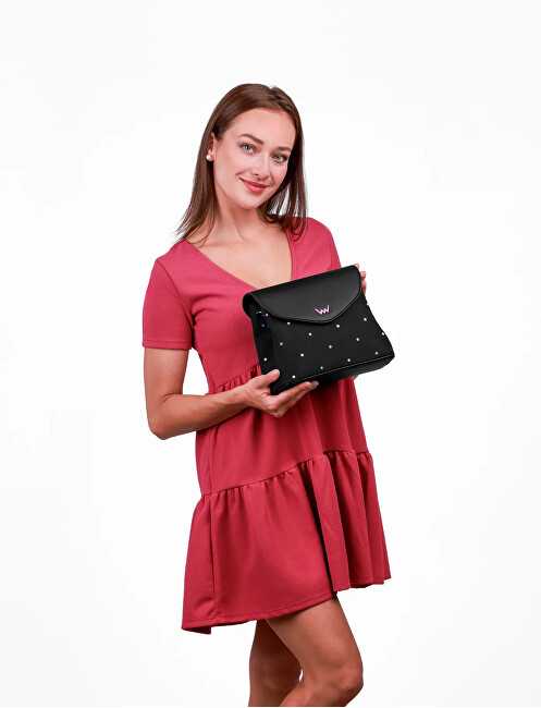 Vuch Dámská crossbody kabelka Byrsa Dotty Juodas