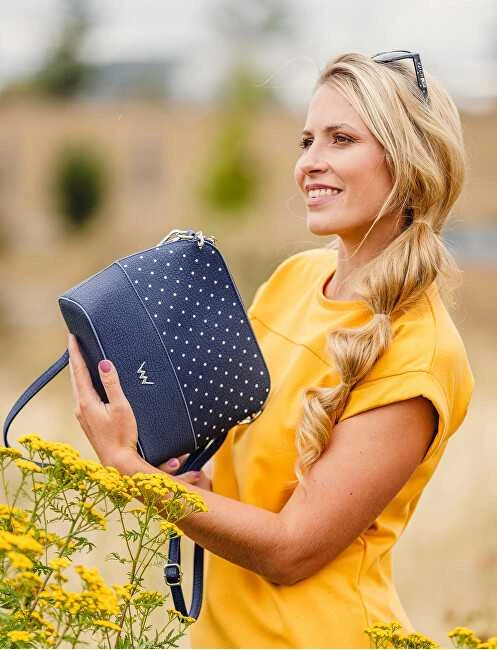 Vuch Moteriška crossbody rankinė Cara Dotty Mėlyna