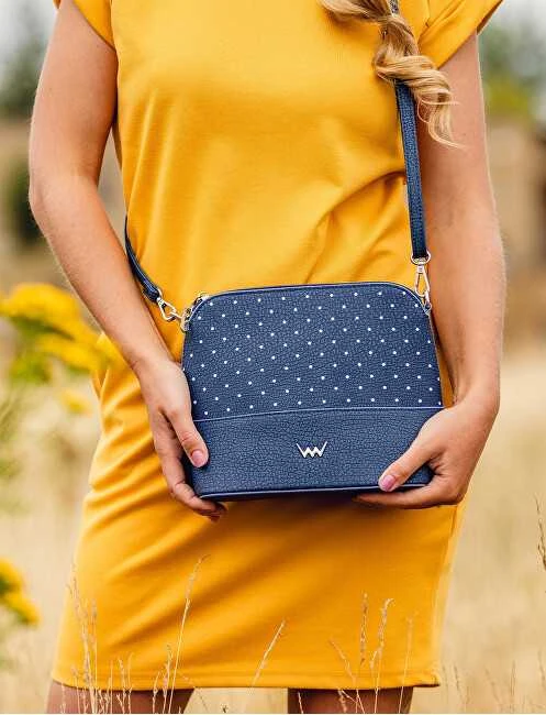 Vuch Moteriška crossbody rankinė Cara Dotty Mėlyna