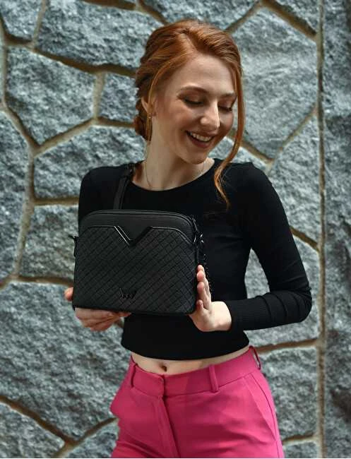 Vuch Moteriškas Crossbody Bag Fossy Mini Juodas