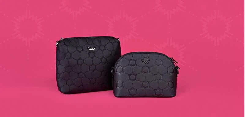 Vuch Women's Coalie MN Juodas crossbody krepšys