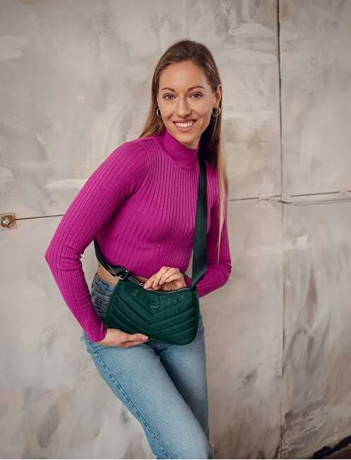 Vuch Moteriška kryžminė rankinė Liva Žalias