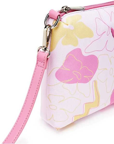 Vuch Dámská crossbody kabelka Nuria Flowers Line Rožinė
