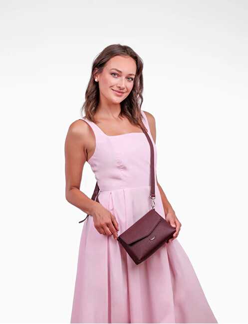 Vuch Dámská crossbody kabelka Silvano Wine