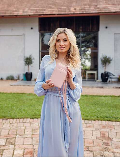 Vuch Dámská crossbody peněženka Rosia Light Rožinė