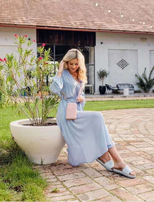 Vuch Dámská crossbody peněženka Rosia Light Rožinė
