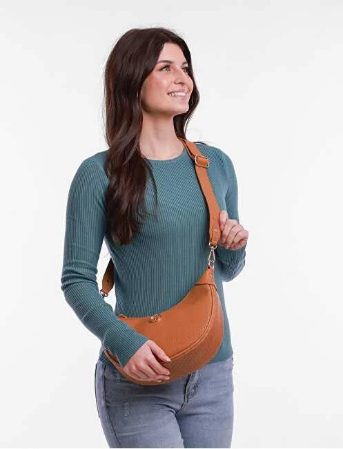 Vuch Dámská kabelka Nessa Brown Banana Bag
