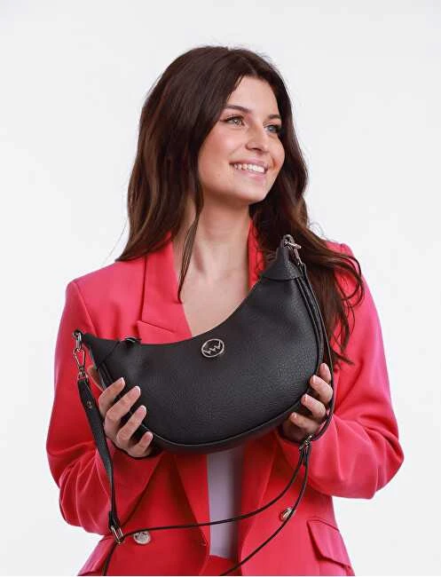 Vuch Moteriška rankinė Nessa Juodas Banana Bag